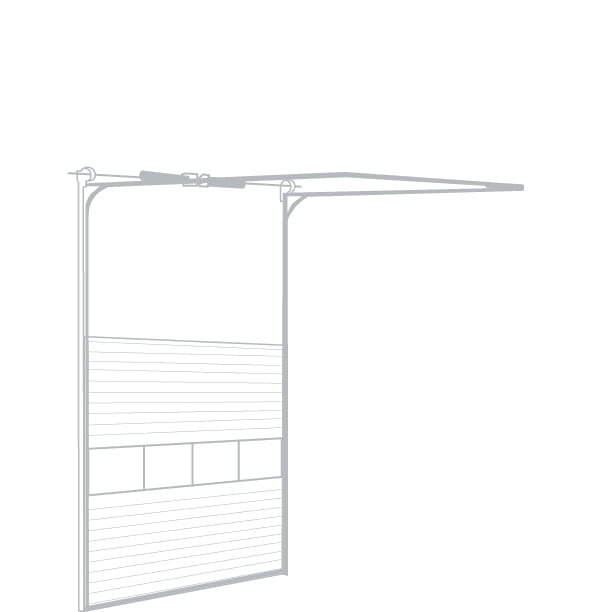 Linteau surélevé